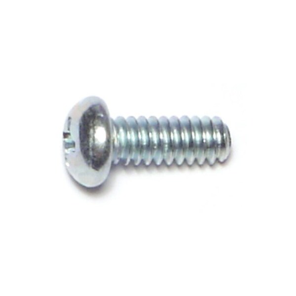 Midwest Fastener #10-24 x 1/2 in Phillips Round Machine Screw, Zinc Plated Steel, 60 PK 63601 - main